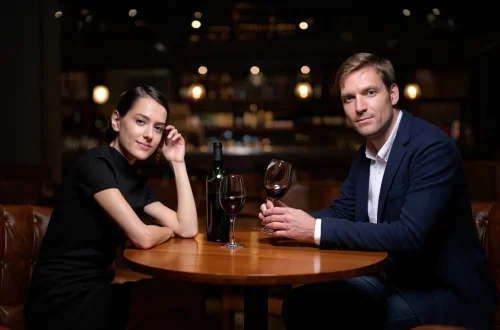 Decode her body language on the first date with subtle signals of attraction