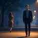 A confident man stands alone after being ghosted, representing silent strength and transformation