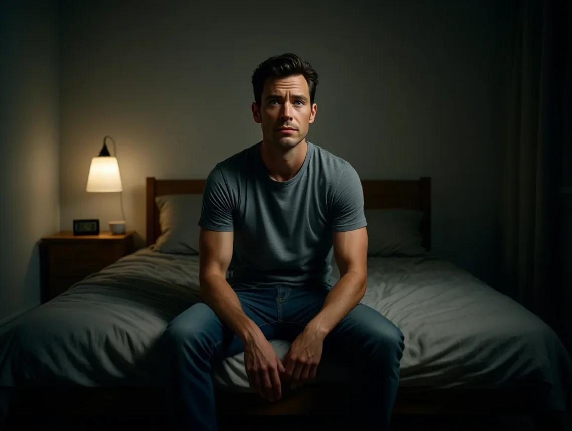 Man recovering confidence after sexual performance anxiety