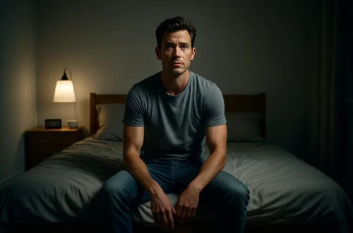 Man recovering confidence after sexual performance anxiety