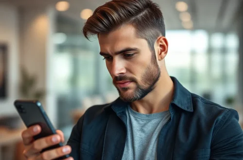 Confident man building a high-value Tinder profile to attract quality women